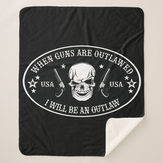 2nd Amendment  Throw Pillow (Front)