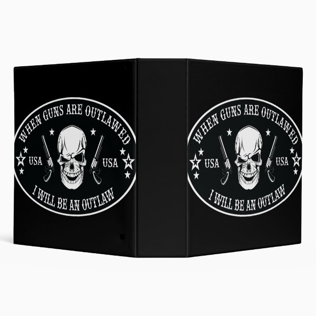 2nd Amendment  Throw Pillow Binder (Background)