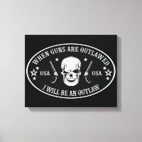 2nd Amendment Throw Pillow