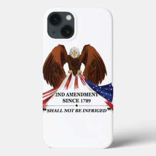 2nd Amendment Throw Pillow iPhone 13 Case