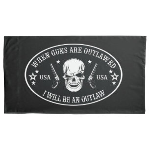 2nd Amendment Throw Pillow Pillowcase