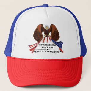 2nd Amendment Throw Pillow Trucker Hat
