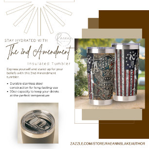 2nd Amendment Water Bottle Insulated Tumbler