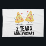 2nd Anniversary 2 Years Kitchen Towel<br><div class="desc">2nd Anniversary 2 Years</div>