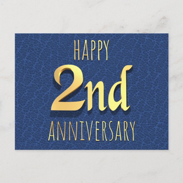 2nd Anniversary Holiday Postcard (Front)