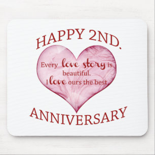 2nd. Anniversary Mouse Pad