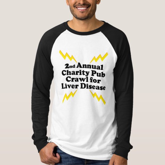 2nd Annual Charity Pub Crawl for Liver Disease T-Shirt