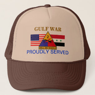 2ND ARMORED DIVISION GULF WAR HAT