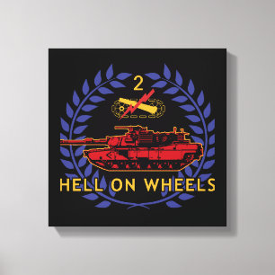 2nd Armored Division: Strength and Honor Canvas Print