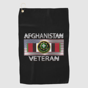 2nd Armoured Cavalry Afghanistan Veteran Golf Towel