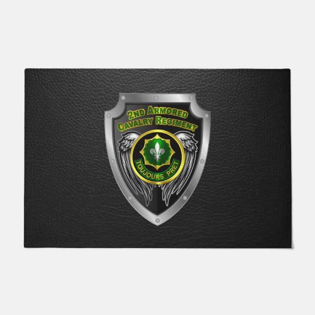 2nd Armoured Cavalry Regiment  Doormat (Front)