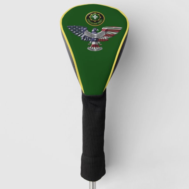 2nd Armoured Cavalry Regiment Golf Head Cover (Front)
