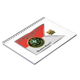 2nd Armoured Cavalry Regiment Guidon Notebook