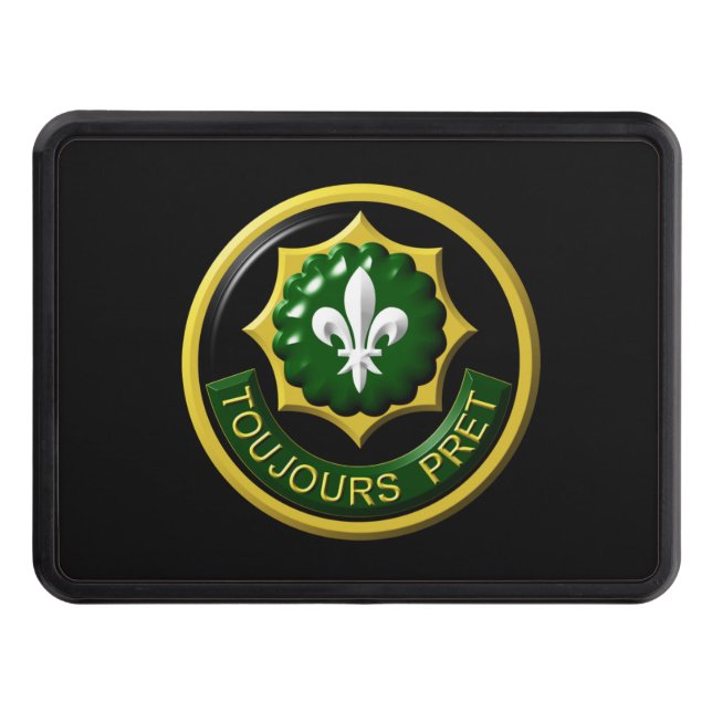2nd Armoured Cavalry Regiment Patch Hitch Cover (Front)
