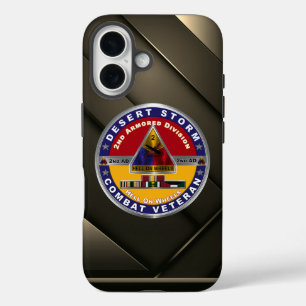 2nd Armoured Division Desert Storm Veteran iPhone 16 Case