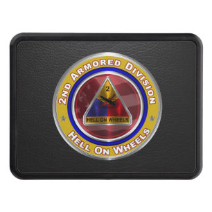 2nd Armoured Division  Trailer Hitch Cover
