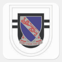 2ND BATTALION 508TH INFANTRY FLASH/DUI STICKERS