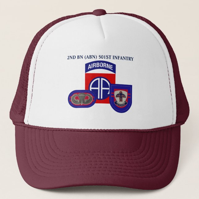 2ND BATTALION (ABN) 501ST INFANTRY HAT (Front)