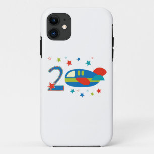 2nd Birthday Airplane iPhone 11 Case