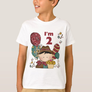 2nd Birthday Cowboy T-shirts and Gifts