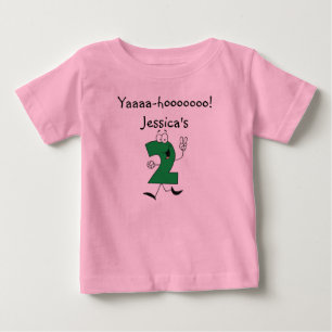 2nd Birthday Customized T-shirt