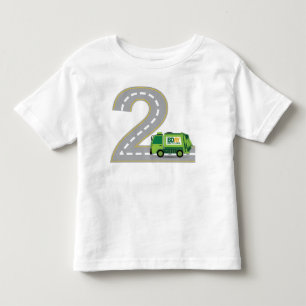 2nd Birthday Garbage Truck T-shirt