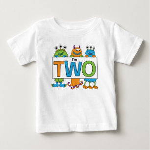 2nd Birthday Monster Tee