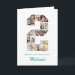 2nd Birthday Number 2 Photo Collage Personalized Card<br><div class="desc">Celebrate your little one's momentous 2nd Birthday with this cute card. It's a personalized photo collage birthday card that allows you to create a truly unique and memorable design. This customizable template lets you insert your own cherished photos, capturing the precious moments of your baby's year. This custom card is...</div>