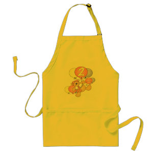 2nd Birthday Teddy Bear Standard Apron