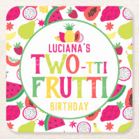 2nd Birthday Two-tti Frutti Fruit Birthday Party