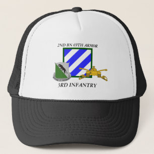 2ND BN 69TH ARMOR 3RD INFANTRY DIVISION TRUCKER HAT