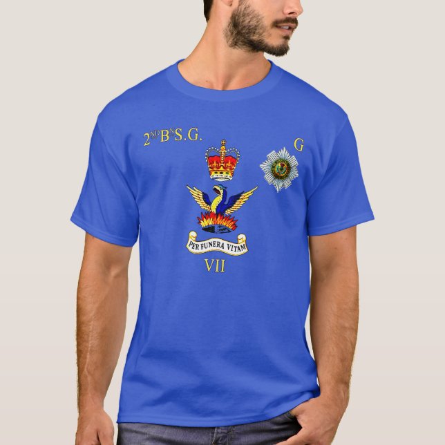2nd bn Scots Guards G Company T-Shirt (Front)