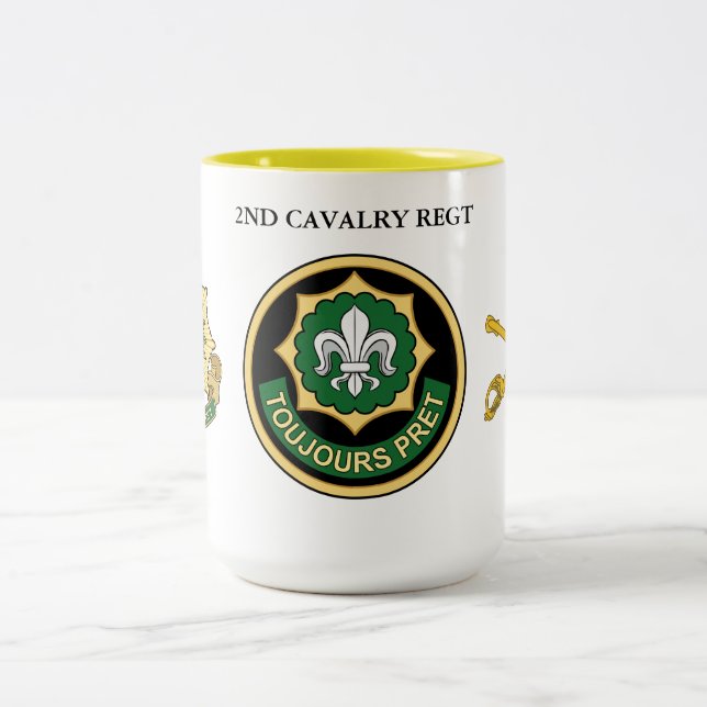 2ND CAVALRY MUG  (Center)