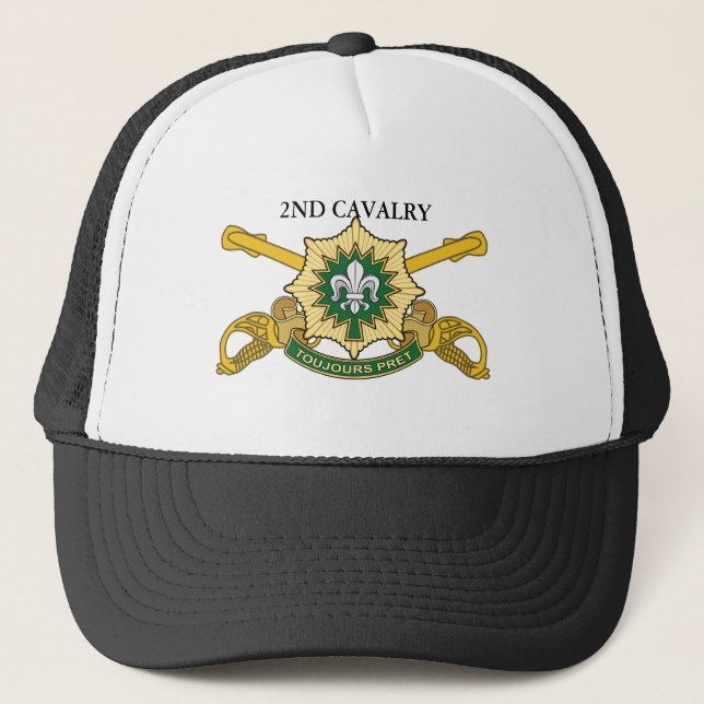 2ND CAVALRY TRUCKER HAT (Front)