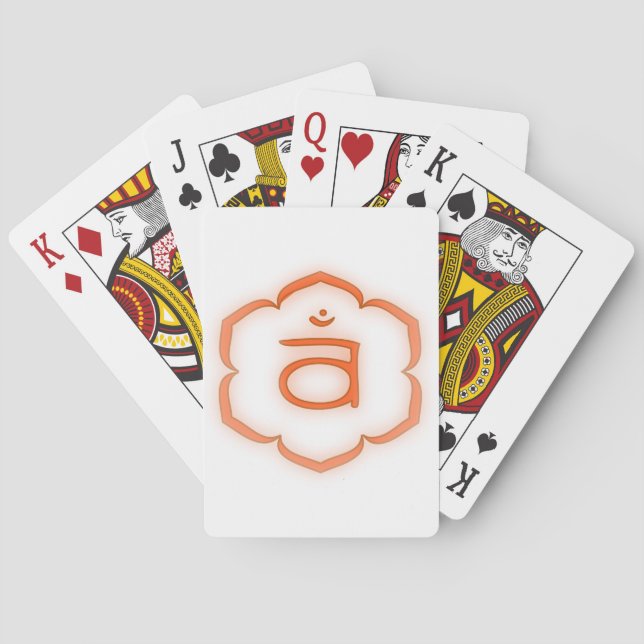 2nd Chakra - Svadhisthana Playing Cards (Back)