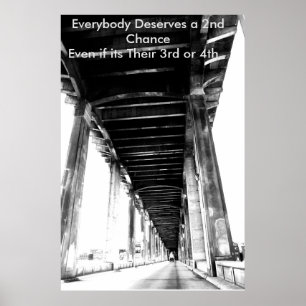 2nd Chances Motivational Poster