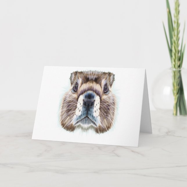 2nd February - Marmot Day - Appreciation Day Card (Front)