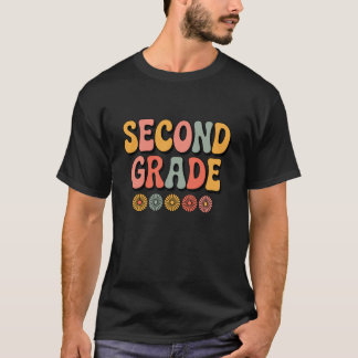 2nd Grade Back To School Teacher Kids Second Grade T-Shirt