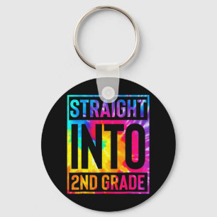 2nd Grade First Day of School Back To Boys Girls Keychain