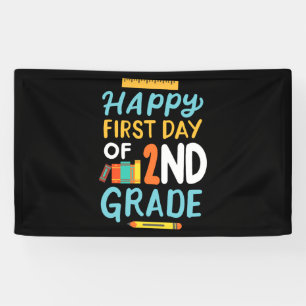 2nd Grade First Day of School Banner