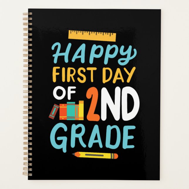 2nd Grade First Day of School Planner (Front)