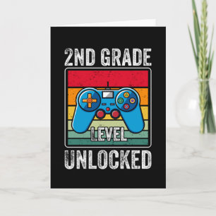 2nd Grade Gamer First Day Of School Kids Gift Card