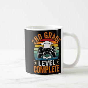 2nd Grade Level Complete Cute Gamer Cl Of 2024 Gra Coffee Mug