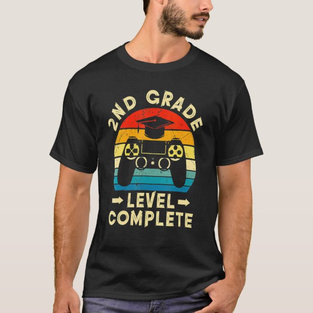 2nd Grade Level Complete Last Day Of School 2023 G T-Shirt (Front)