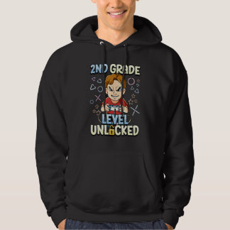 2nd Grade Level Unlocked 4 Hoodie