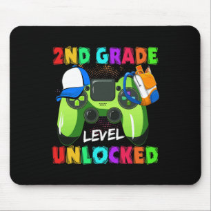 2nd Grade Level Unlocked Ck To School Supplies  Mouse Pad