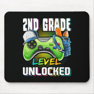 2nd Grade Level Unlocked Video Game Ck To School B Mouse Pad