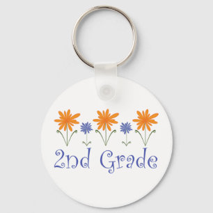 2nd Grade Present Keychain
