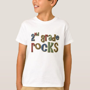2nd Grade Rocks Second T-Shirt