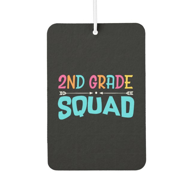 2Nd Grade Squad   Air Freshener (Front)